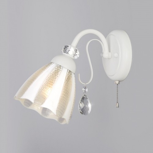 Бра с выключателем Eurosvet Floranse 30155/1 белый от Мир ламп