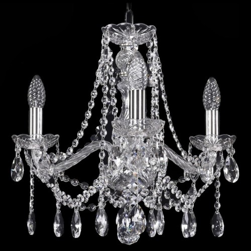 Подвесная люстра Bohemia Ivele Crystal 1413 1413/3/165/Ni от Мир ламп