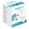 Лампа светодиодная Ambrella light GU10 7W 4200K белая 207864 от Мир ламп