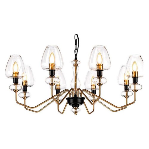 Подвесная люстра Elstead Lighting Armand DL-ARMAND8-AB от Мир ламп