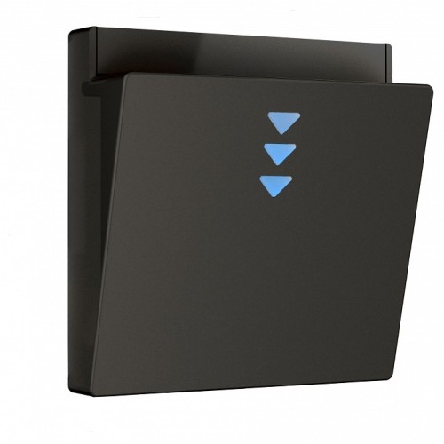 Накладка для электронного карточного выключателя Werkel черный a062006 от Мир ламп