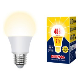 Лампа светодиодная Volpe  E27 7Вт 3000K UL-00005619