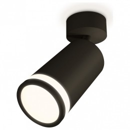 Комплект накладного светильника Ambrella light Techno Spot XM6323013 SBK/FR черный песок/белый матовый (A2210, C6323, N6221)