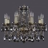 Подвесная люстра Bohemia Ivele Crystal 1413 1413/8/165/G/M731 от Мир ламп