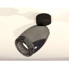 Комплект накладного светильника Ambrella light Techno Spot XM1123002 DCH/SBK/BK черный хром/черный песок/тонированный (A2210, C1123, N7192) от Мир ламп