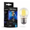 Лампа светодиодная Voltega Crystal E27 6Вт 4000K 7024 от Мир ламп