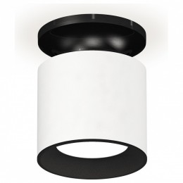 Комплект накладного светильника Ambrella light Techno Spot XS7401080 SWH/PBK/SBK белый песок/черный полированный/черный песок (N7926, C7401, N7021)