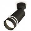 Комплект накладного светильника Ambrella light Techno Spot XM6323015 SBK/FR черный песок/белый матовый (A2210, C6323, N6236) от Мир ламп