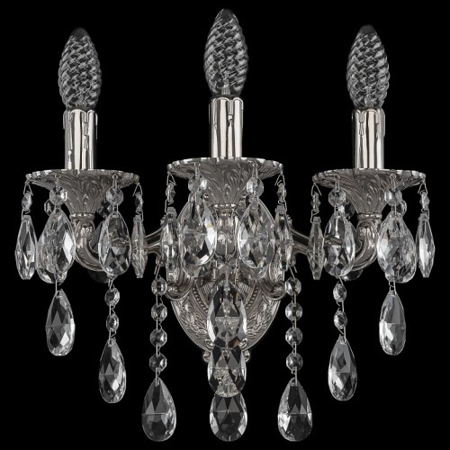 Бра Bohemia Ivele Crystal 7202 7202B11/3/125 B Ni от Мир ламп