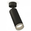 Комплект накладного светильника Ambrella light Techno Spot XM6343004 SBK/MCH черный песок/хром матовый (A2210, C6343, N6133) от Мир ламп