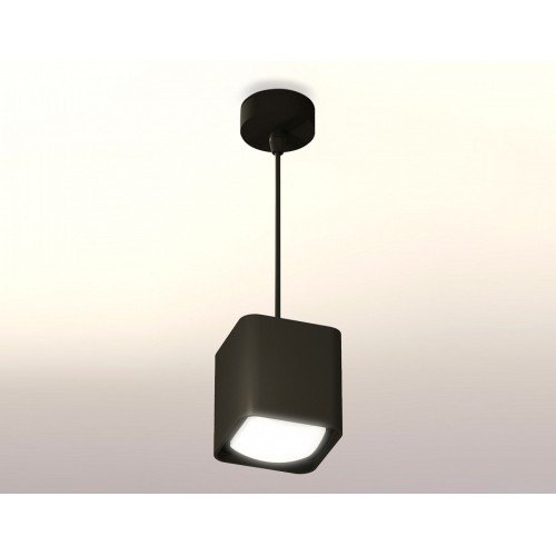 Комплект подвесного светильника Ambrella light Techno Spot XP7841002 SBK/FR черный песок/белый матовый (A2311, C7841, N7756) от Мир ламп