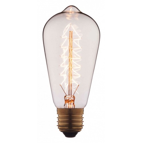 Лампа накаливания Loft it Edison Bulb E27 60Вт 2400-2800K 6460-SC-67735 от Мир ламп