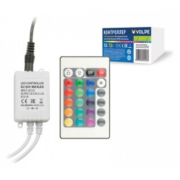 Контроллер-регулятор цвета RGB с пультом ДУ Volpe ULC-Q431 UL-00001113