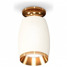 Комплект накладного светильника Ambrella light Techno Spot XS1122044 SWH/PYG белый песок/золото желтое полированное (N6905, C1122, N7034)