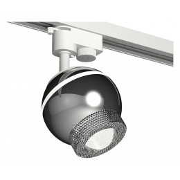 Комплект трекового светильника Ambrella light Track System XT1104001 PSL/CL серебро полированное/прозрачный (A2520, C1104, N7191)