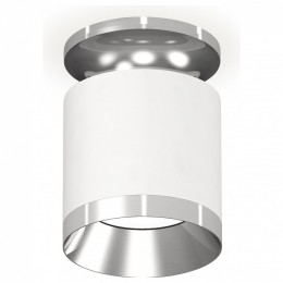 Комплект накладного светильника Ambrella light Techno Spot XS7401101 SWH/PSL белый песок/серебро полированное (N7927, C7401, N7032)