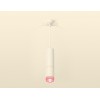 Комплект подвесного светильника Ambrella light Techno Spot XP6312030 SWH/PI белый песок/розовый (A2301, C6342, A2063, C6312, N6152) от Мир ламп