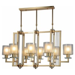 Люстра на штанге LUMINA DECO Manhattan LDP 8012-8 PR F.GD