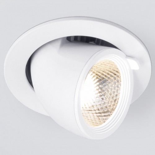Встраиваемый светодиодный светильник 9918 LED 9W 4200K белый Elektrostandard Osellu a052455 от Мир ламп