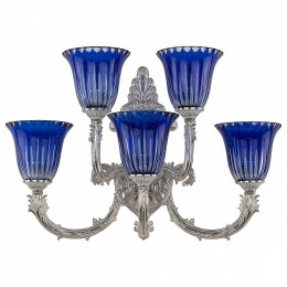 Бра Bohemia Ivele Crystal 7109 7109B15/3+2/210 NW P2 U Clear-Blue/H-1K