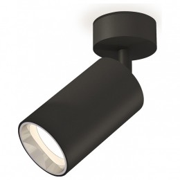 Комплект накладного светильника Ambrella light Techno Spot XM6323003 SBK/PSL черный песок/серебро полированное (A2210, C6323, N6112)