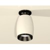 Комплект накладного светильника Ambrella light Techno Spot XS1122041 SWH/PBK белый песок/черный полированный (N6902, C1122, N7031) от Мир ламп