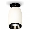 Комплект накладного светильника Ambrella light Techno Spot XS1122041 SWH/PBK белый песок/черный полированный (N6902, C1122, N7031) от Мир ламп