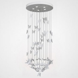 Подвесная люстра Imperiumloft Night Butterflies Chandelier 40.208