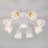 Люстра на штанге Eurosvet Floranse 30155/8 белый от Мир ламп