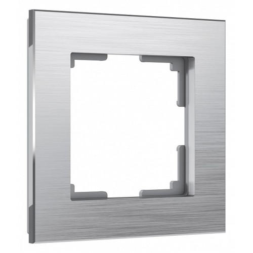 Рамка на 1 пост Werkel Aluminium алюминий W0011706 от Мир ламп