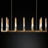 Подвесная люстра Imperiumloft Rh Canelle Linear Chandelier 12 Modern Brass 40.1549 от Мир ламп