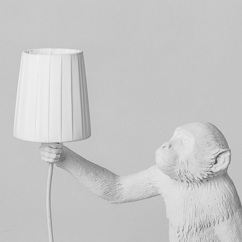 Плафон текстильный Seletti Monkey Lamp 14918 WHI от Мир ламп