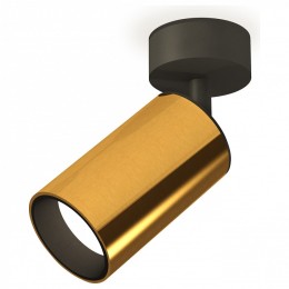 Комплект накладного светильника Ambrella light Techno Spot XM6327020 PYG/SBK золото желтое полированное/черный песок (A2210, C6327, N6111)