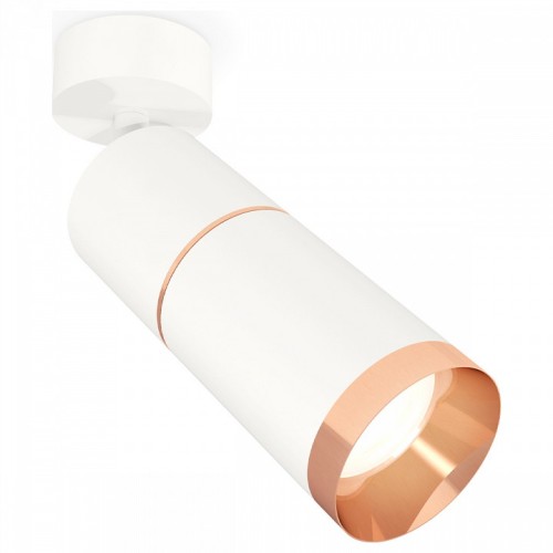 Комплект накладного светильника Ambrella light Techno Spot XM6312013 SWH/PPG белый песок/золото розовое (A2202,C6301,A2063,C6312,N6135) от Мир ламп