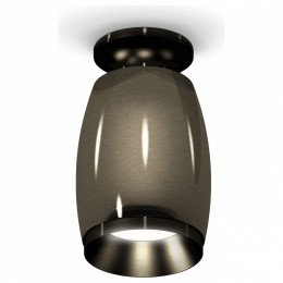 Комплект накладного светильника Ambrella light Techno Spot XS1123042 DCH/PBK черный хром/черный полированный (N6902, C1123, N7031)