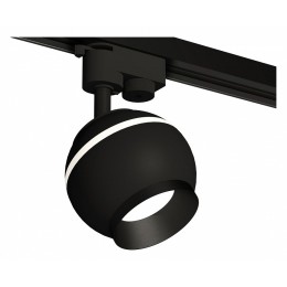 Комплект трекового светильника Ambrella light Track System XT1102002 SBK/PBK черный песок/черный полированный (A2521, C1102, N7031)
