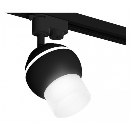 Комплект трекового светильника Ambrella light Track System XT1102072 SBK/FR черный песок/белый матовый (A2521, C1102, N7170) от Мир ламп