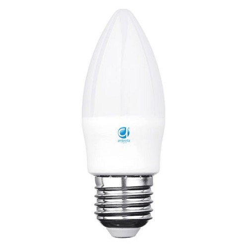 Лампа светодиодная Ambrella light E27 8W 3000K белая 206283 от Мир ламп