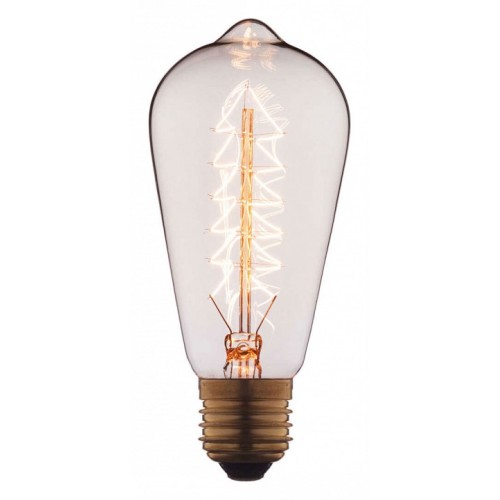 Лампа накаливания Loft it Edison Bulb E27 40Вт 2700K 6440-S от Мир ламп