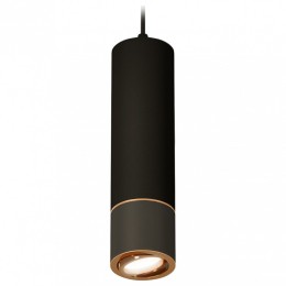 Комплект подвесного светильника Ambrella light Techno Spot XP7402050 SBK/PYG черный песок/золото желтое полированне (A2311,C7456,A2072,C7402,N7004)