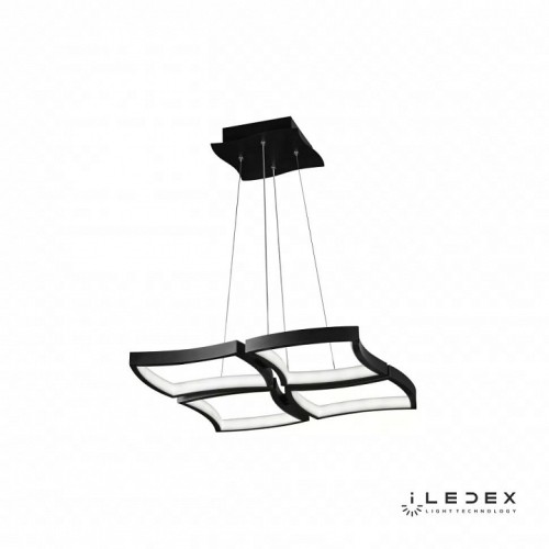 Подвесная люстра iLedex Roomy 8196-4-D-T BK от Мир ламп