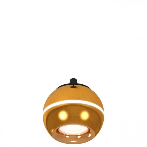 Комплект подвесного светильника Ambrella light Techno Spot XP1105001 PYG/SBK золото желтое полированное/черный песок (A2302,C1105,N7014) от Мир ламп