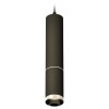 Комплект подвесного светильника Ambrella light Techno Spot XP6323001 SBK/PSL черный песок/серебро полированное (A2302,C6356,A2060,C6323,N6132) от Мир ламп