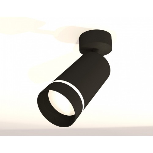 Комплект накладного светильника Ambrella light Techno Spot XM6323014 SBK/FR черный песок/белый матовый (A2210, C6323, N6229) от Мир ламп