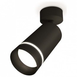Комплект накладного светильника Ambrella light Techno Spot XM6323014 SBK/FR черный песок/белый матовый (A2210, C6323, N6229)