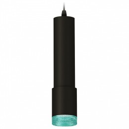 Комплект подвесного светильника Ambrella light Techno Spot XP7422004 SBK/BL черный песок/голубой (A2302, C6356, A2030, C7422, N7194)