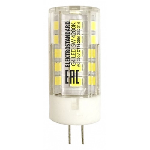 Лампа светодиодная Elektrostandard G4 LED G4 5Вт 4200K a049625 от Мир ламп