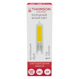 Лампа светодиодная Thomson G9 COB G9 6Вт 6500K TH-B4239