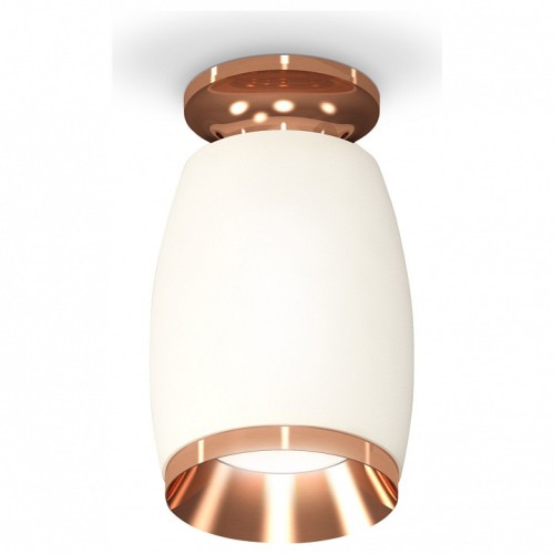 Комплект накладного светильника Ambrella light Techno Spot XS1122045 SWH/PPG белый песок/золото розовое полированное (N6906, C1122, N7035) от Мир ламп