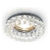 Встраиваемый светильник Ambrella light Crystal K206 CL/CH от Мир ламп